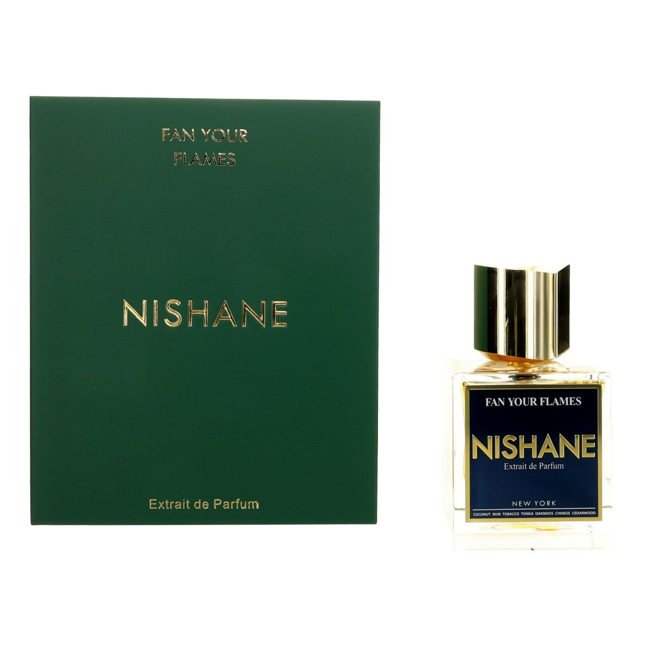 Nishane Fan Your Flames by Nishane, 3.4oz Extrait de Parfum Spray for Unisex - FULL BOTTLE