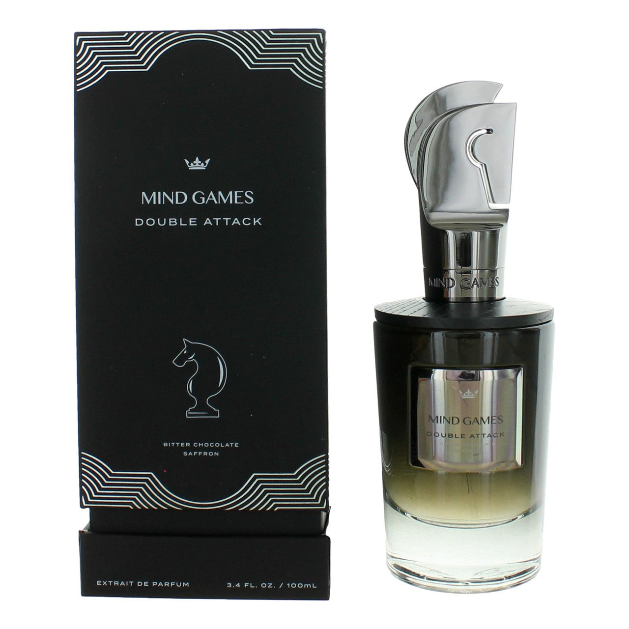 Double Attack by Mind Games, 3.4 oz Extrait de Parfum for Unisex - FULL BOTTLE