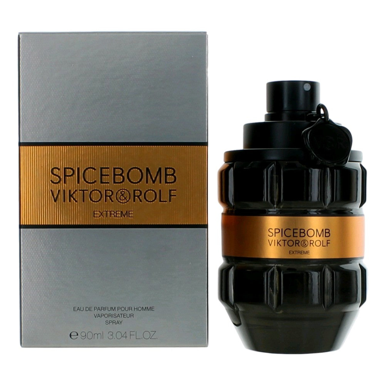 Spicebomb Extreme by Viktor & Rolf, 3 oz EDP Spray for Men - FULL BOTTLE
