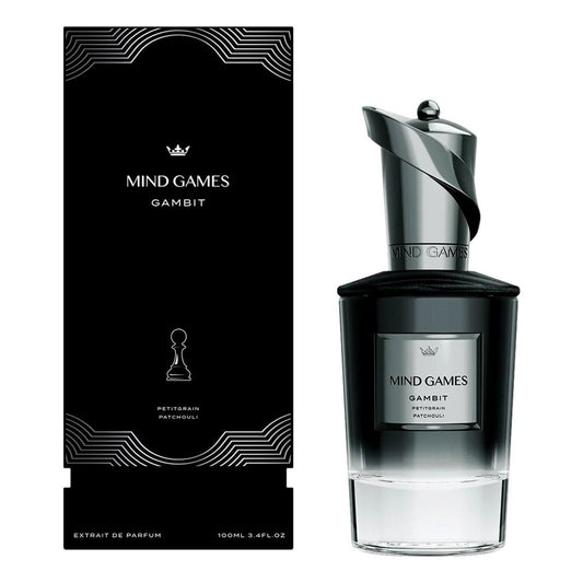 Gambit by Mind Games, 3.4 oz Extrait de Parfum for Unisex - FULL BOTTLE