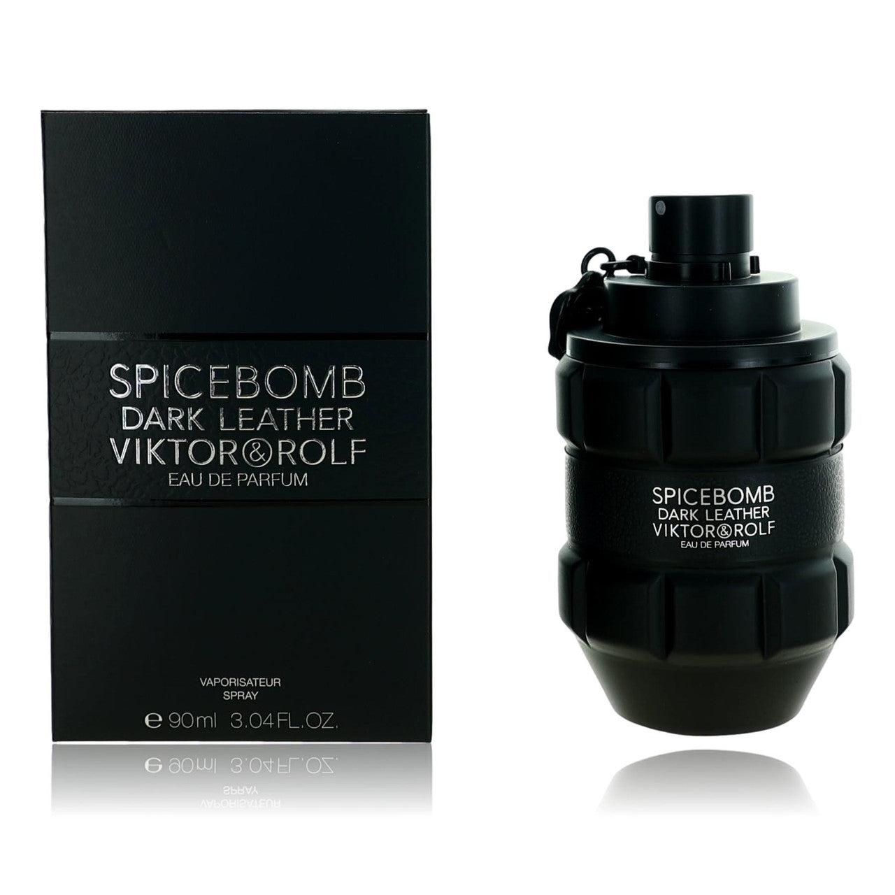 Spicebomb Dark Leather by Viktor & Rolf, 3 oz EDP Spray for Men - FULL BOTTLE