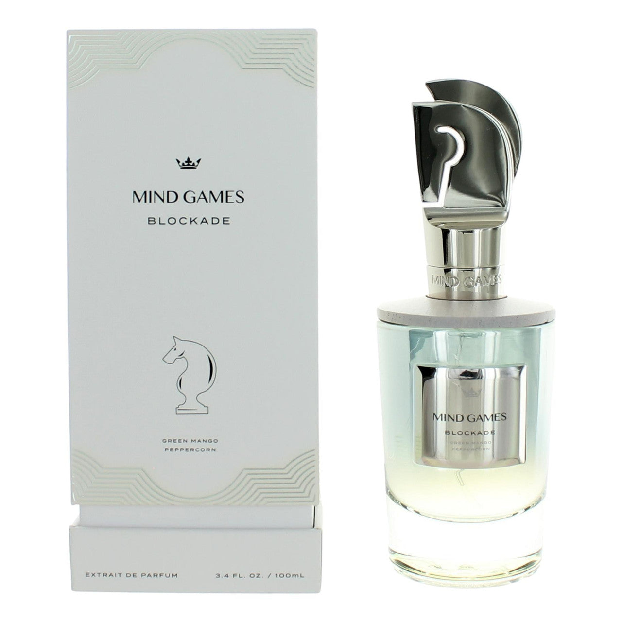 Blockade by Mind Games, 3.4 oz Extrait De Parfum Spray for Unisex - FULL BOTTLE