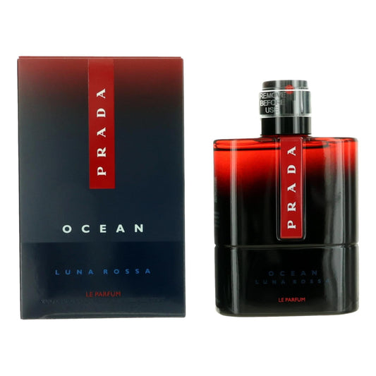 Prada Luna Rossa Ocean Le Parfum by Prada, 3.3 oz Parfum Spray for Men - FULL BOTTLE